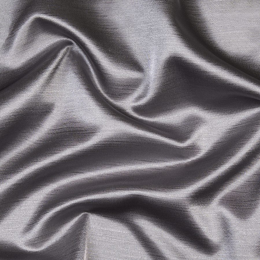 Shantung Charcoal tablecloths and overlay
